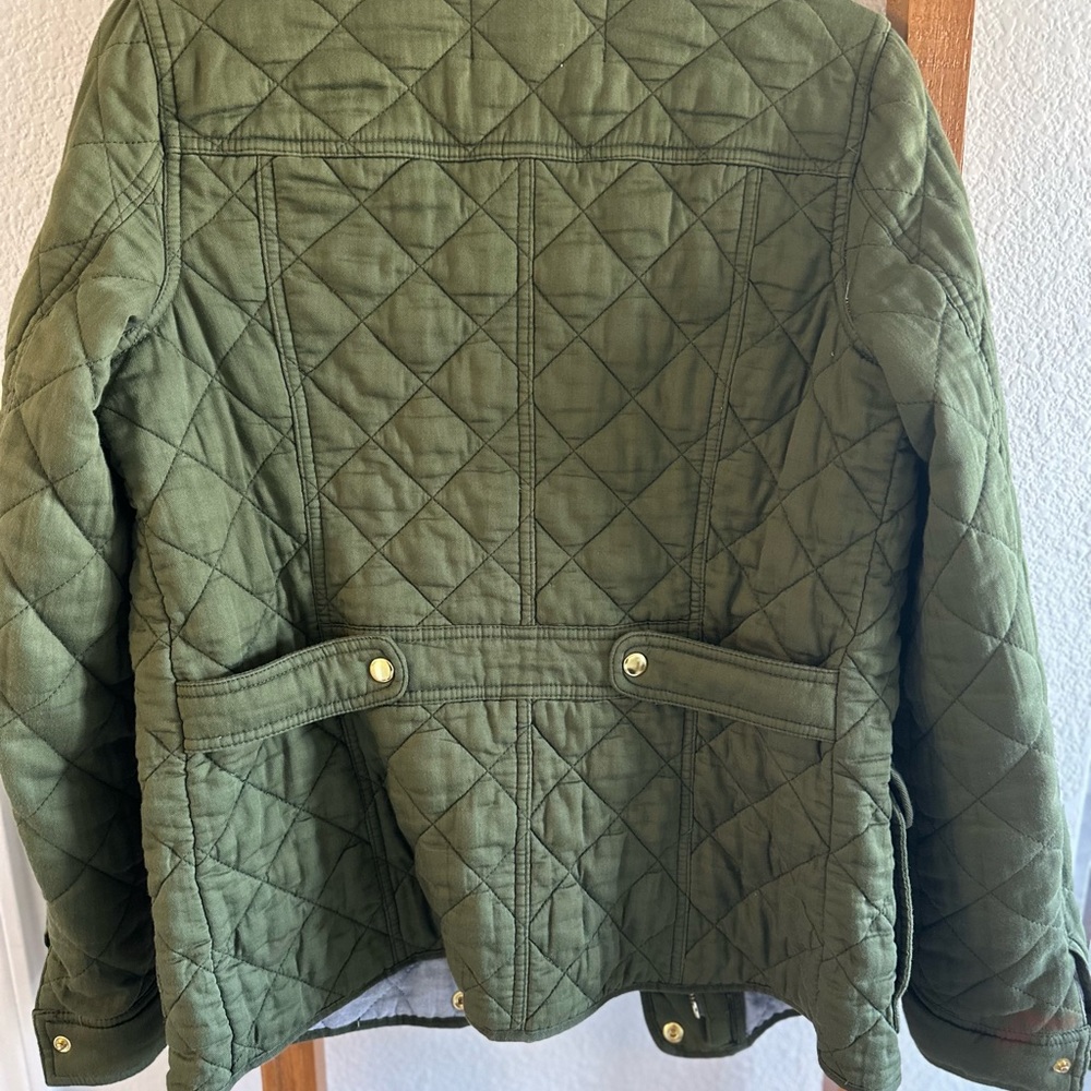 JCREW quilted barn jacket - Picture 3 of 5